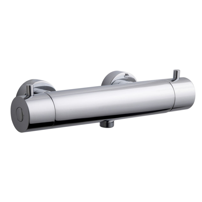 Wiesbaden Caral Cool Touch Thermostatische Douchemengkraan Chroom